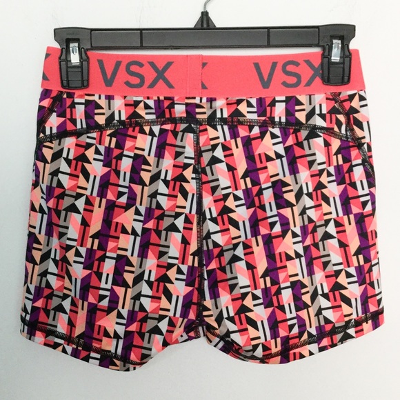 VSX Victoria’s Secret S Shorts Athletic Pink NWOT - Picture 2 of 7